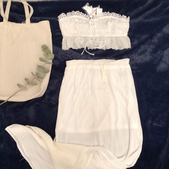 Lily Morgan White Bohemian/Maxi Skirt - Picture 5 of 5